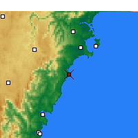 Nearby Forecast Locations - 阿勒达拉 - 图