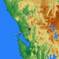 Nearby Forecast Locations - Queenstown - 图