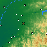 Nearby Forecast Locations - 沈阳机场 - 图