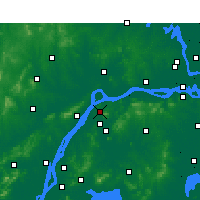 Nearby Forecast Locations - 南京机场 - 图