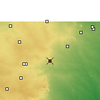 Nearby Forecast Locations - 邦格伊尔 - 图