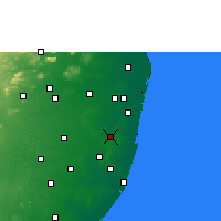 Nearby Forecast Locations - 南迪瓦拉姆-古杜万切里 - 图