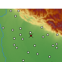 Nearby Forecast Locations - 塔库尔德瓦拉 - 图