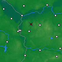 Nearby Forecast Locations - Ośno Lubuskie - 图