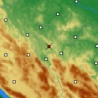 Nearby Forecast Locations - 察津 - 图