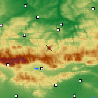 Nearby Forecast Locations - 特里亞夫納 - 图