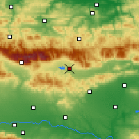 Nearby Forecast Locations - 卡贊勒克 - 图