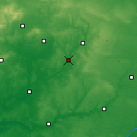 Nearby Forecast Locations - 貝爾納堡 - 图