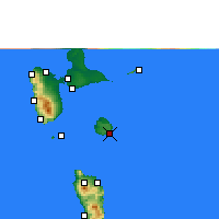 Nearby Forecast Locations - Capesterre-de-Marie-Galante - 图