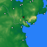 Nearby Forecast Locations - 纽里 - 图