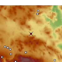 Nearby Forecast Locations - 巴斯托 - 图