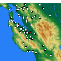 Nearby Forecast Locations - 圣约瑟 - 图