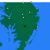 Nearby Forecast Locations - 索爾茲伯里 - 图