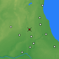 Nearby Forecast Locations - 西芝加哥 - 图