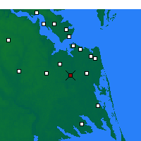 Nearby Forecast Locations - 切萨皮克 - 图