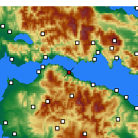 Nearby Forecast Locations - Aigio - 图
