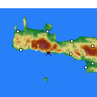 Nearby Forecast Locations - Sfakia - 图