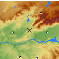 Nearby Forecast Locations - 普拉森西亞 - 图