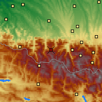 Nearby Forecast Locations - Gourette - 图