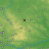 Nearby Forecast Locations - Obiechów - 图