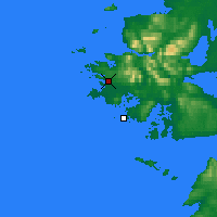 Nearby Forecast Locations - Clifden - 图