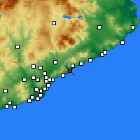 Nearby Forecast Locations - 马塔罗 - 图