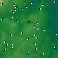 Nearby Forecast Locations - 梅爾頓莫布雷 - 图