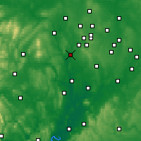 Nearby Forecast Locations - 基德明斯特 - 图