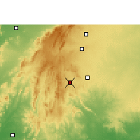 Nearby Forecast Locations - 烏代浦 - 图