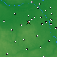 Nearby Forecast Locations - 馬佐夫舍地區格羅濟斯克 - 图