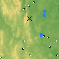 Nearby Forecast Locations - 新烏拉爾斯克 - 图