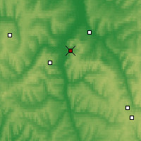 Nearby Forecast Locations - 十月鎮 - 图