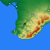 Nearby Forecast Locations - 巴赫奇薩賴 - 图