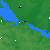 Nearby Forecast Locations - 克列緬丘格 - 图