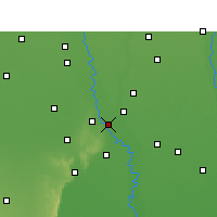 Nearby Forecast Locations - 诺伊达 - 图