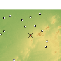 Nearby Forecast Locations - 錫卡爾 - 图