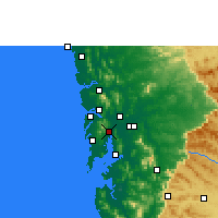 Nearby Forecast Locations - 塔那 - 图