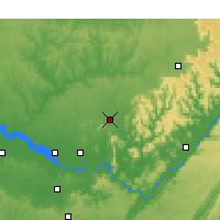 Nearby Forecast Locations - 亨茨维尔 - 图