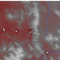 Nearby Forecast Locations - 斯廷博特斯普林斯 - 图