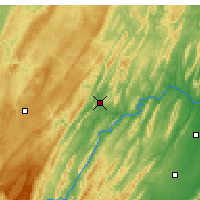 Nearby Forecast Locations - 坎伯蘭 - 图