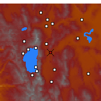 Nearby Forecast Locations - 卡森城 - 图