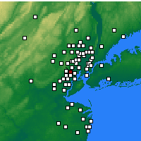 Nearby Forecast Locations - Irvington - 图