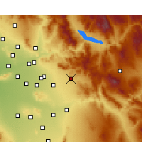 Nearby Forecast Locations - 阿帕奇章克申 - 图