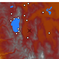 Nearby Forecast Locations - 卡森城 - 图