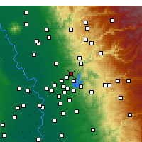 Nearby Forecast Locations - 卢米斯 - 图