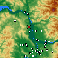 Nearby Forecast Locations - St. Helens - 图