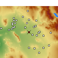 Nearby Forecast Locations - 坦佩 - 图