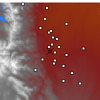 Nearby Forecast Locations - 麦岭 - 图