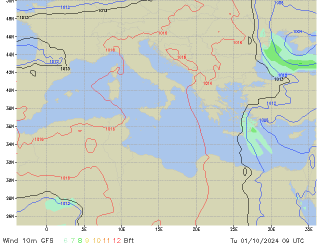 Tu 01.10.2024 09 UTC