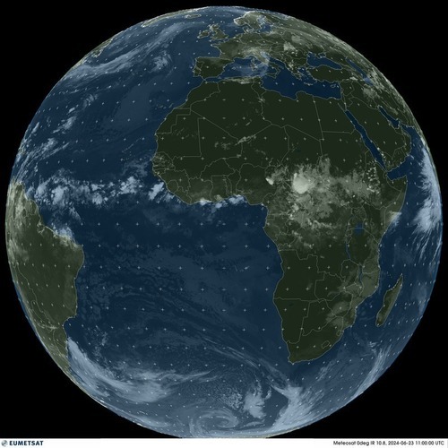 卫星云图 中非共和国!